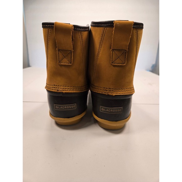 Lacrosse Trekker II 7 Brown Duck Boots Mens 12 Rubber Leather Waterproof 273120 main image 8